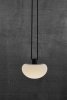 OGRODOWA LAMPA WISZĄCA ZEWNĘTRZNA SPONGE 20 NORDLUX NA TARAS KULA BIAŁA